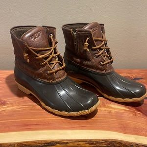 Sperry Leather Top Duck Boots